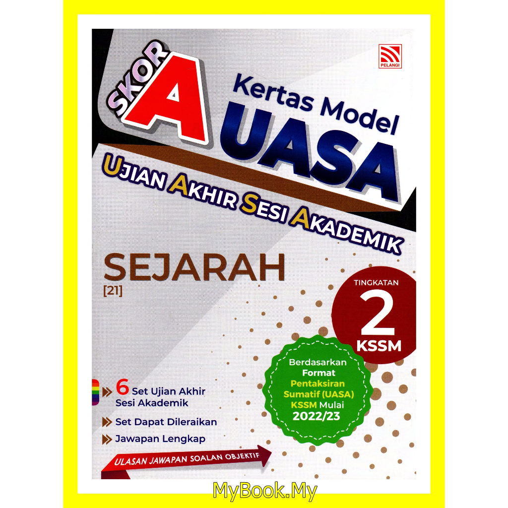 Baru Myb Buku Latihan Skor A Kertas Model Uasa Tingkatan 2