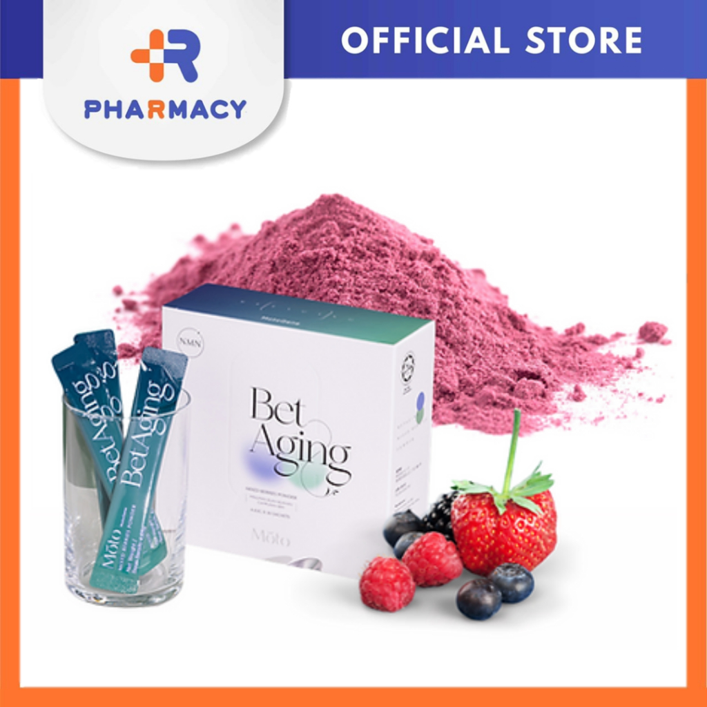 R Pharmacy | Motogene Nmn Bet Aging Mixed Berry Powder 30S | Shopee ...