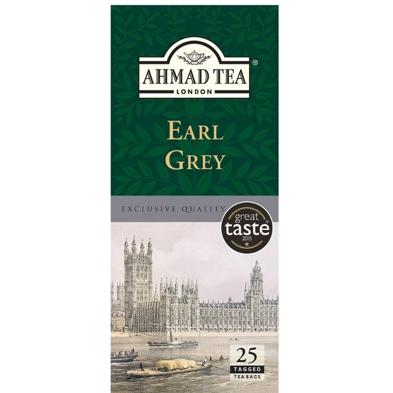 Ahmad Tea Black Tea, Earl Grey Aromatic Loose Leaf, 454g - - Import It All