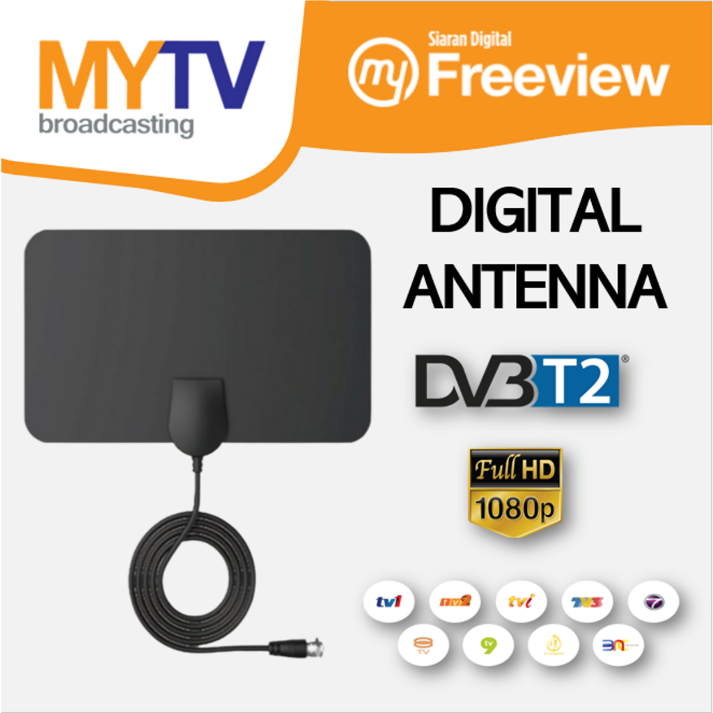 MYTV Digital Antenna MyTV Broadcasting MyFreeView Indoor Antena MyTv