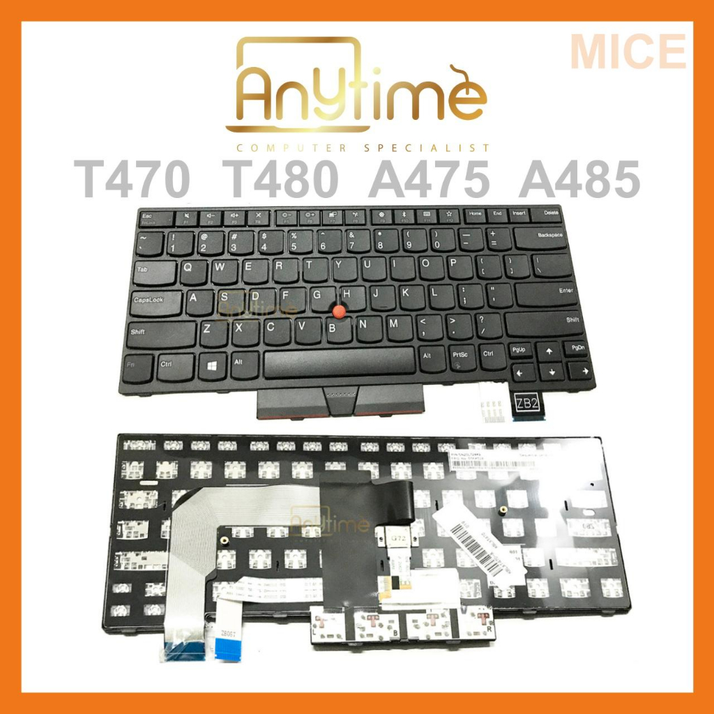 LENOVO Thinkpad T470 T480 A475 A485 KEYBOARD IBM MICE US ENGLISH KEYPAD ...