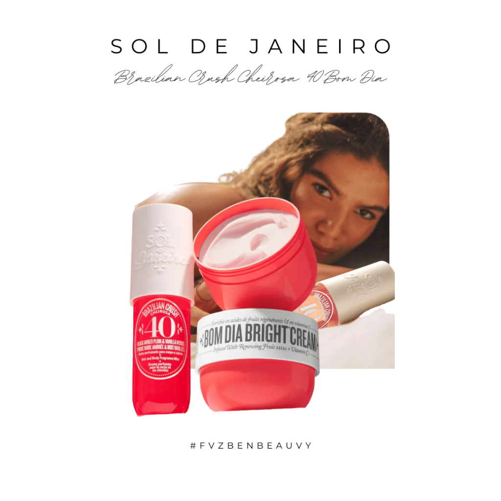 READY STOCK] SOL DE JANEIRO Brazilian Crush Cheirosa '40 Bom Dia Hair & Body  Fragrance Mist