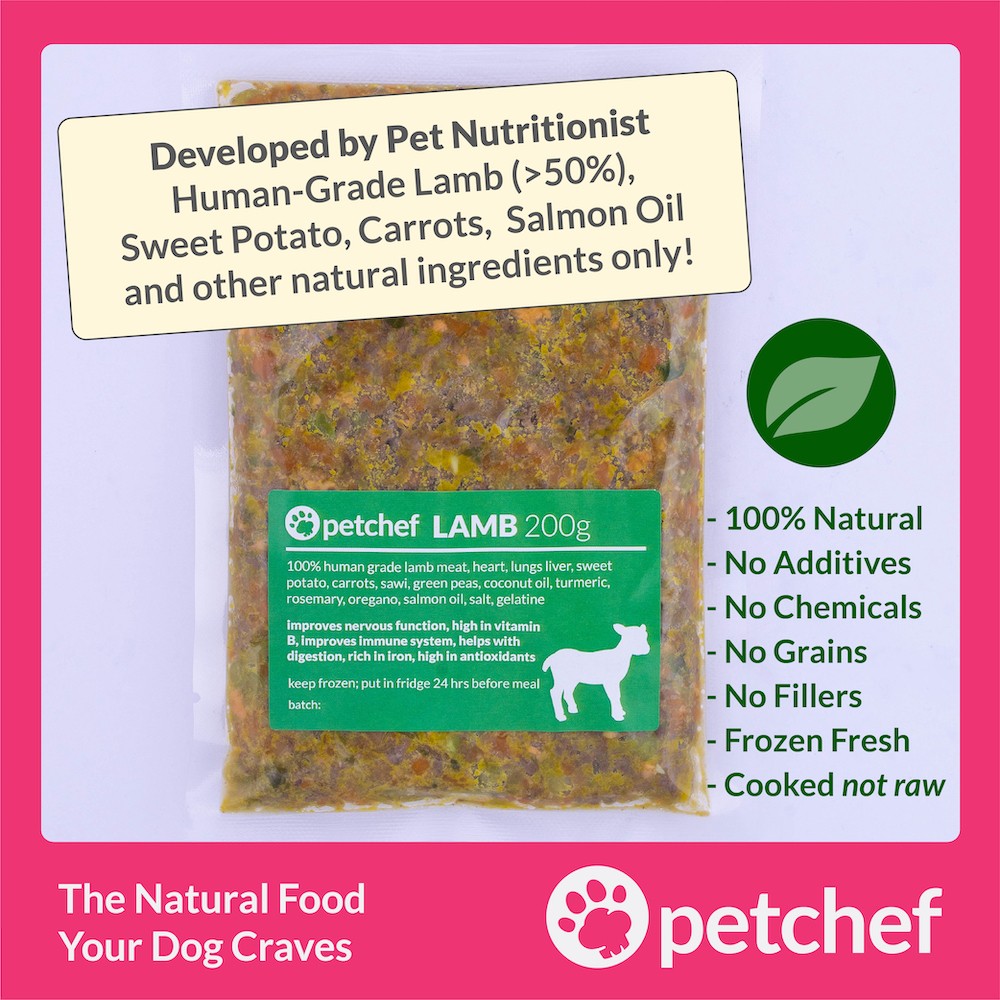 Petchef Dog Food (LAMB) Shopee Malaysia