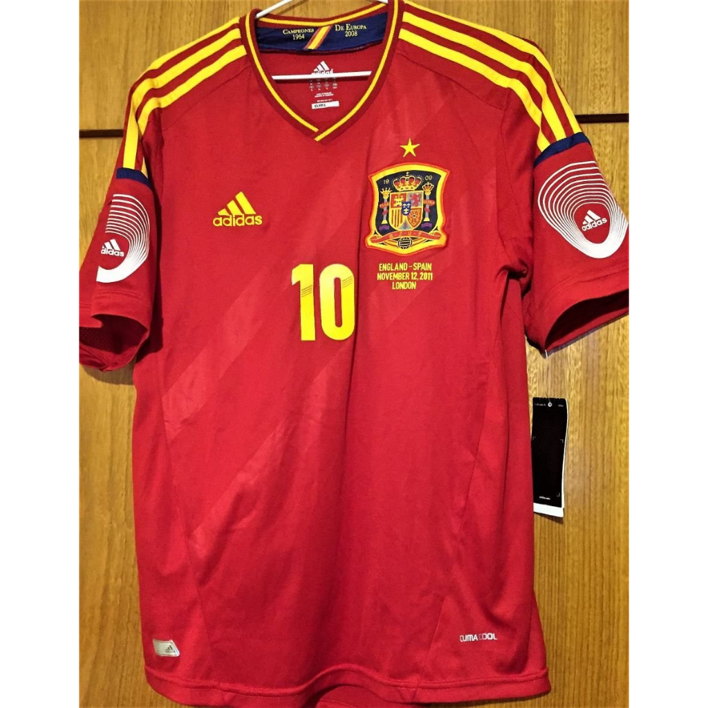 adidas Spain Tiro 23 Game Day Pre-Match Jersey, IC4394