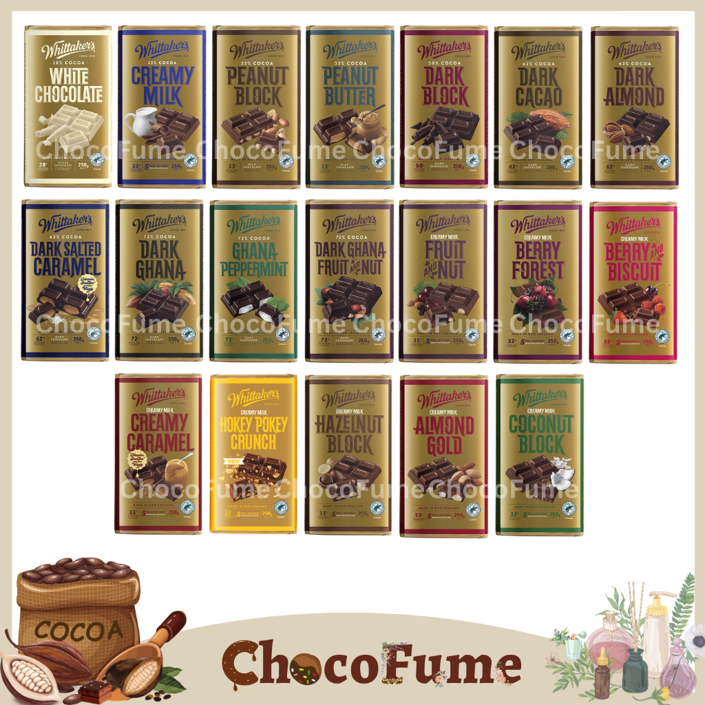 Whittaker's Chocolate Bar 250g | Shopee Malaysia