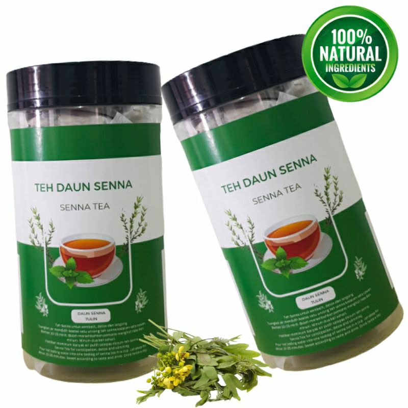 Teh Daun Senna Tulen Untuk Sembelit, Detoks dan Langsing/ Senna Leaf