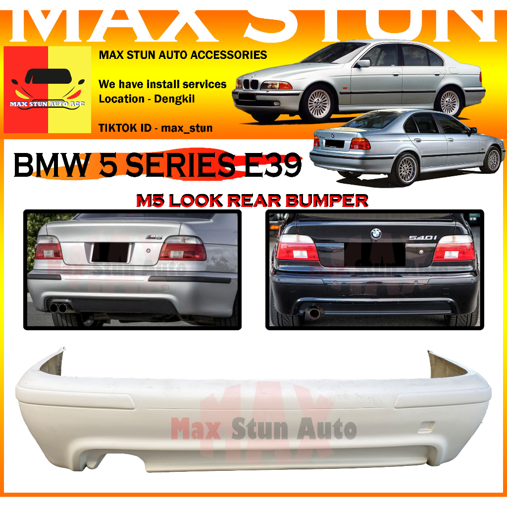 BMW 5 SERIES E39 M5 STYLE REAR BUMPER BMW E39 19952002 M5 BUMPER