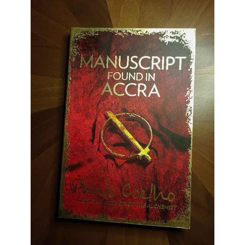 (USED) Manuscript Found In Accra by Paulo Coelho | Shopee Malaysia