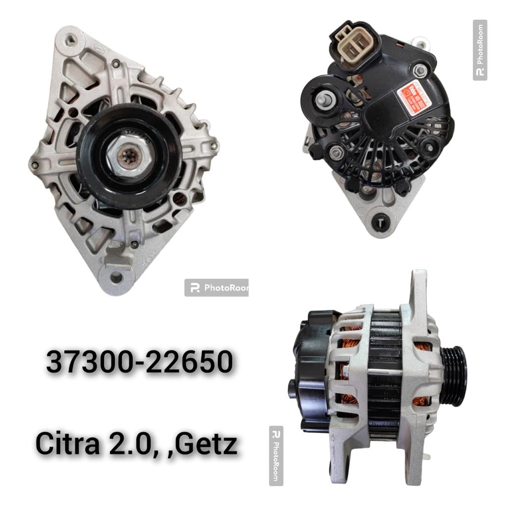 37300-22650 ALTERNATOR NAZA CITRA 2.0 , HYUNDAI MATRIX , HYUNDAI GETZ ...