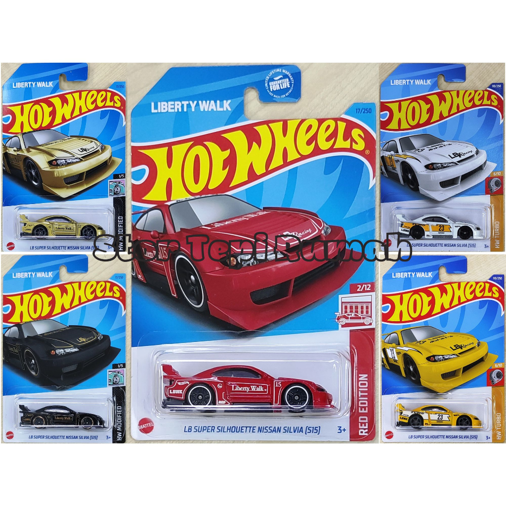 Hot Wheels Lb Super Silhouette Nissan Silvia S15 Turbo Modified Lbwk Red Edition Target 1415