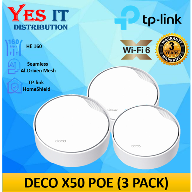 TPLink Deco X20/X50/X60/X68/XE75/X90/X95/X204G/ X505G AX3000 Next