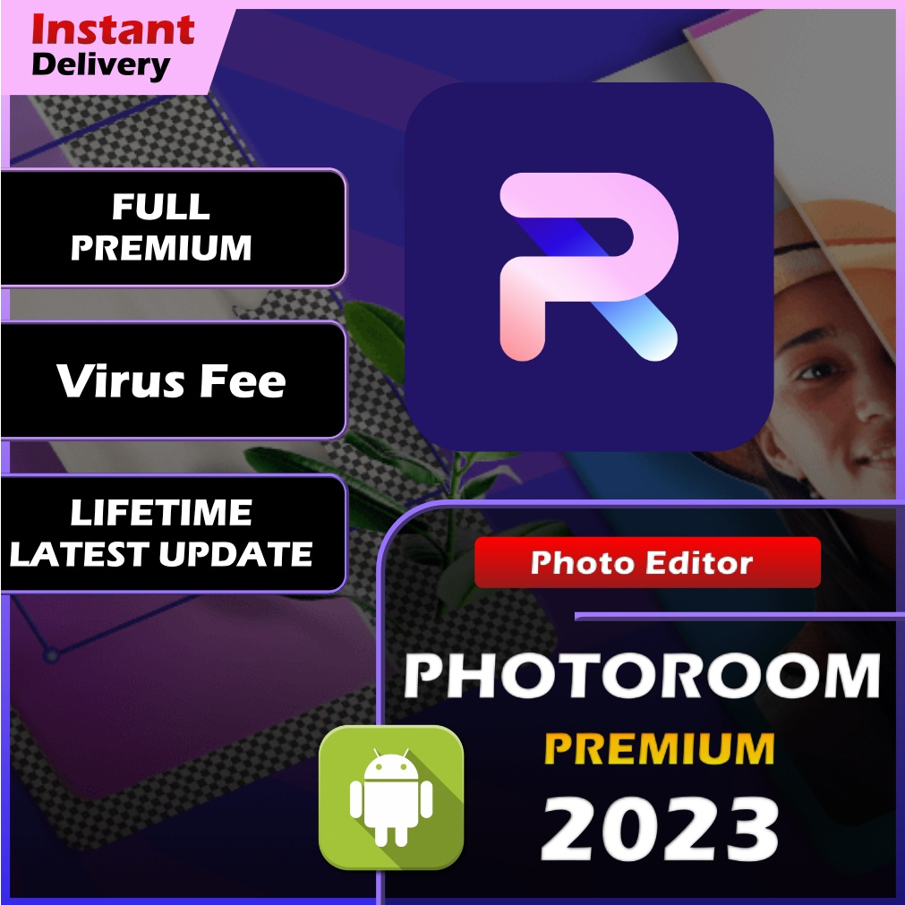 PhotoRoom Pro (Latest 2023 ) Lifetime No Watermark Full Premium