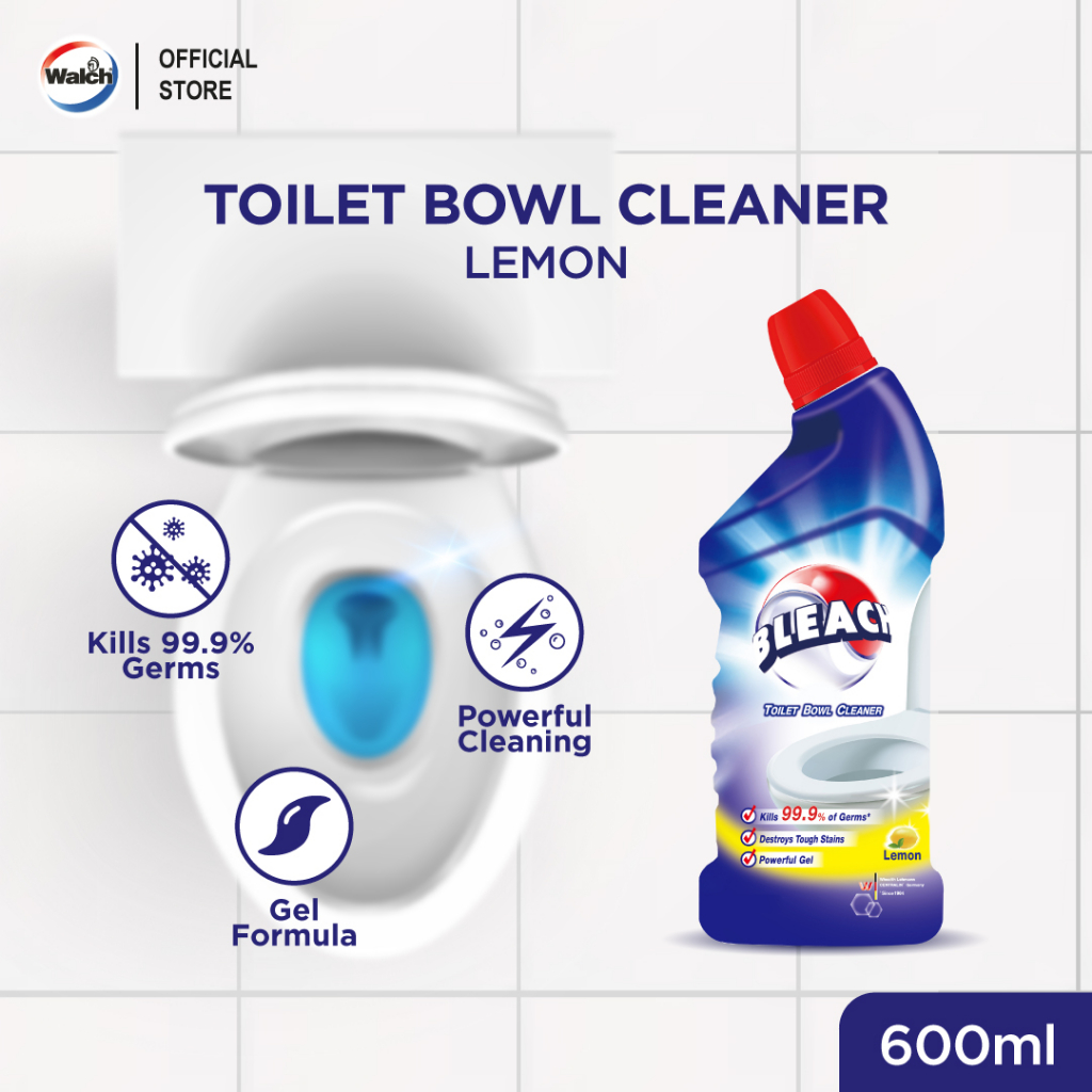 Bleach Toilet Bowl Cleaner Lemon (600ml) Shopee Malaysia