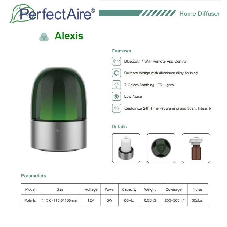[LIMITED EDITION] PERFECTAIRE Alexis colorful aromatherapy diffusers ...