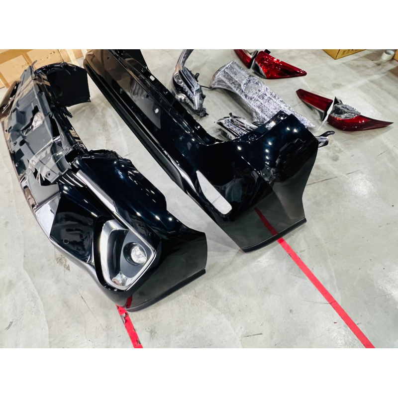 Toyota Fortuner 2016 2017 2018 bodykit body kit front rear bumper tail ...
