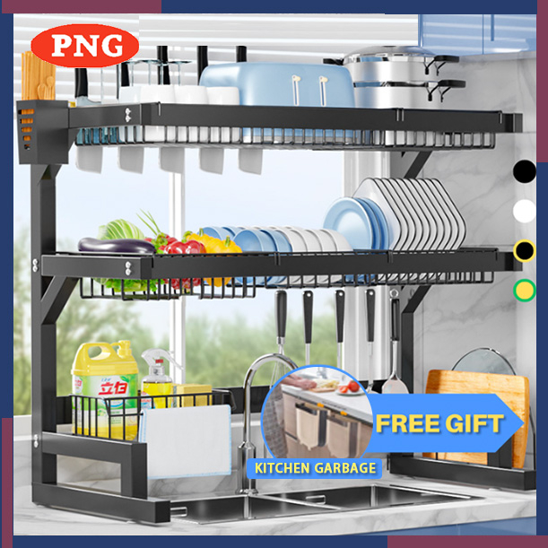 Rak Dapur Dish Rack Stainless Steel Rak Pinggan Kitchen Sink Rack ...