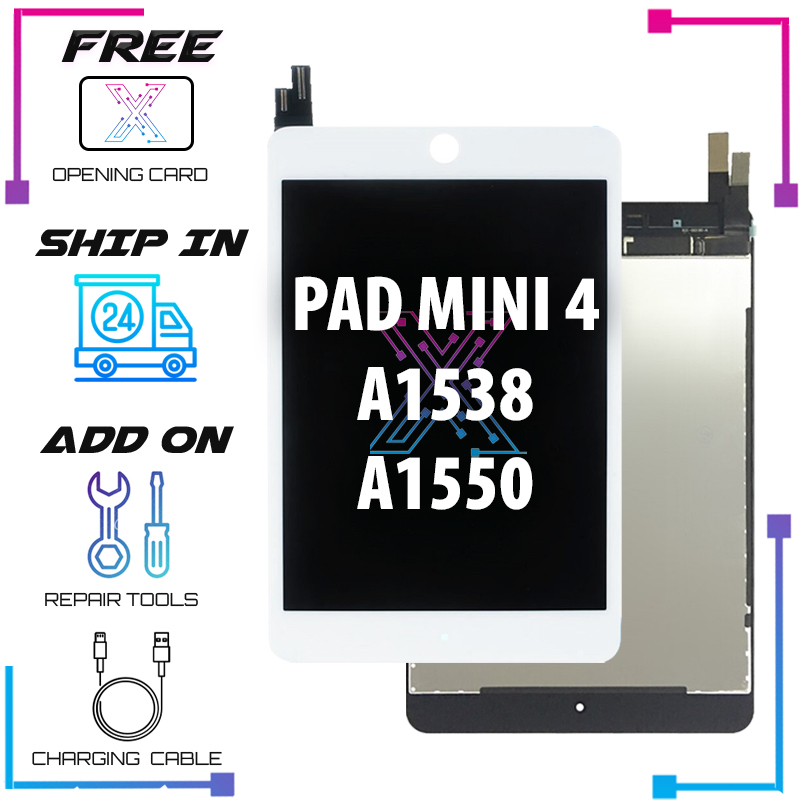Lcd Compatible For PAD MINI 4 A1538 A1550 (With Touch Screen Display ...