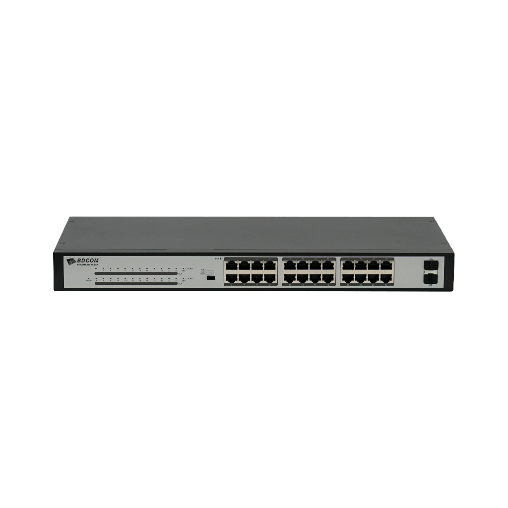 BDCOM Unmanaged 24 Port POE Switch (S1526-24P) | Shopee Malaysia