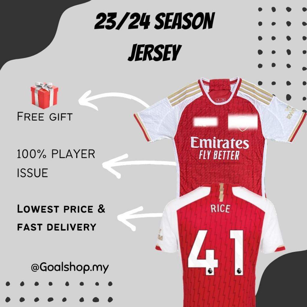 [Player Issue & Fans Issue] 23/24 Jersey Ar Home Senal Official Home ...