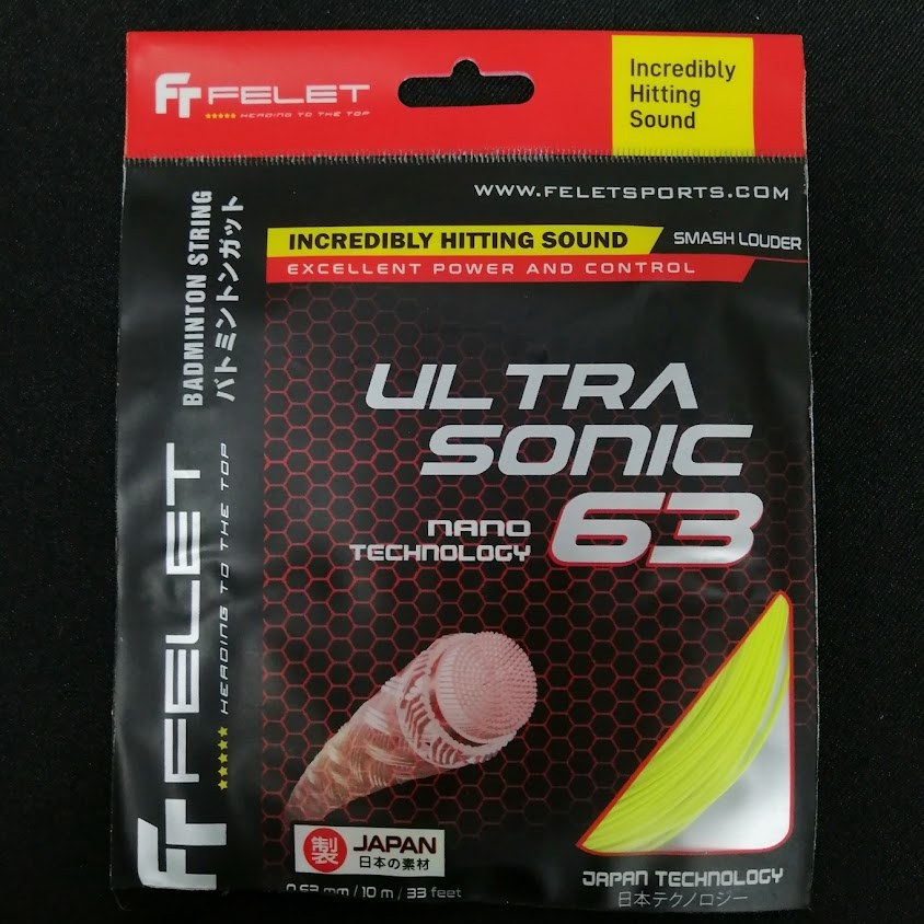 FELET STRING ULTRA SONIC 63 (Original Made In Japan) | Shopee Malaysia