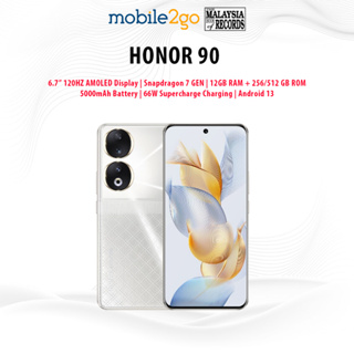 Honor 90 5G Smartphone 12GB RAM 512GB (Original) 1 Year Warranty by Honor  Malaysia