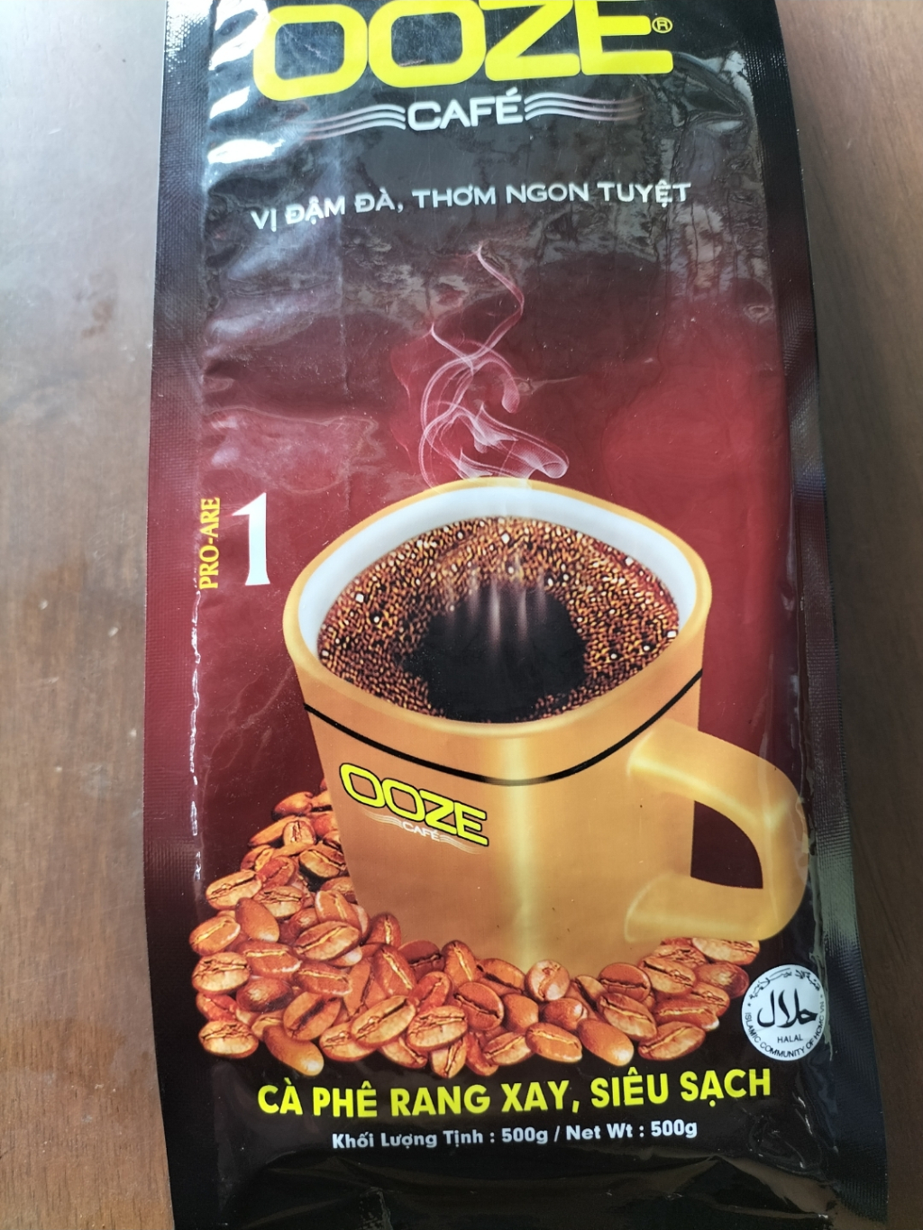 (Halal)OOZE Vietnam Famous Coffee Powder 500g/ OOZE Cà phê rang xay ...