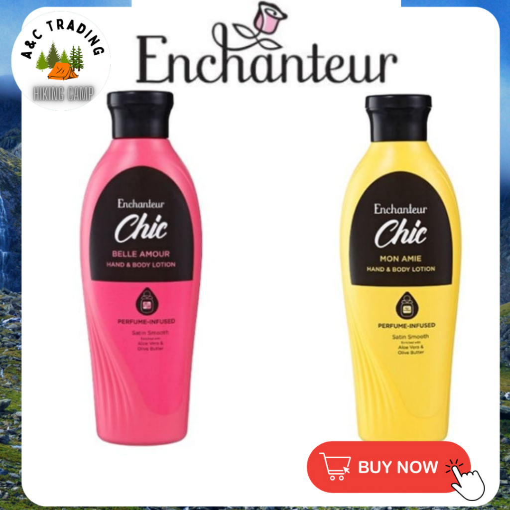 ENCHANTEUR Chic Hand & Body Lotion 250ml Body Moisturizer Body Cream
