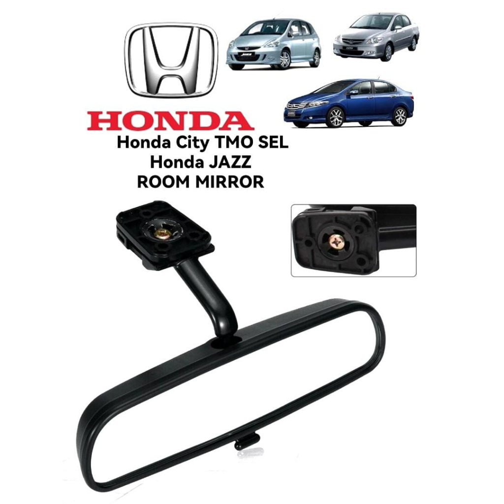 Honda Jazz City Tmo Sel Interior Rear View Room Roof Mirror Dalam Cermin Original Shopee Malaysia