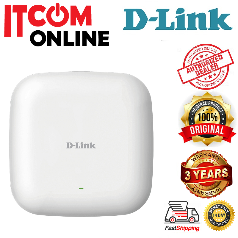 DLINK WIFI DUALBAND AC1300 GIGABIT POE CEILING ACCESS POINT (DAP2610
