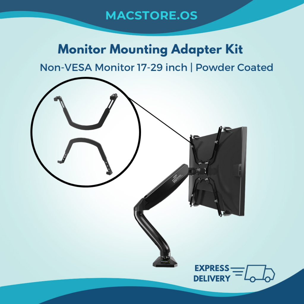 Monitor Mounting Adapter Kit for Non-VESA Monitor 17-29 inch | Powder ...