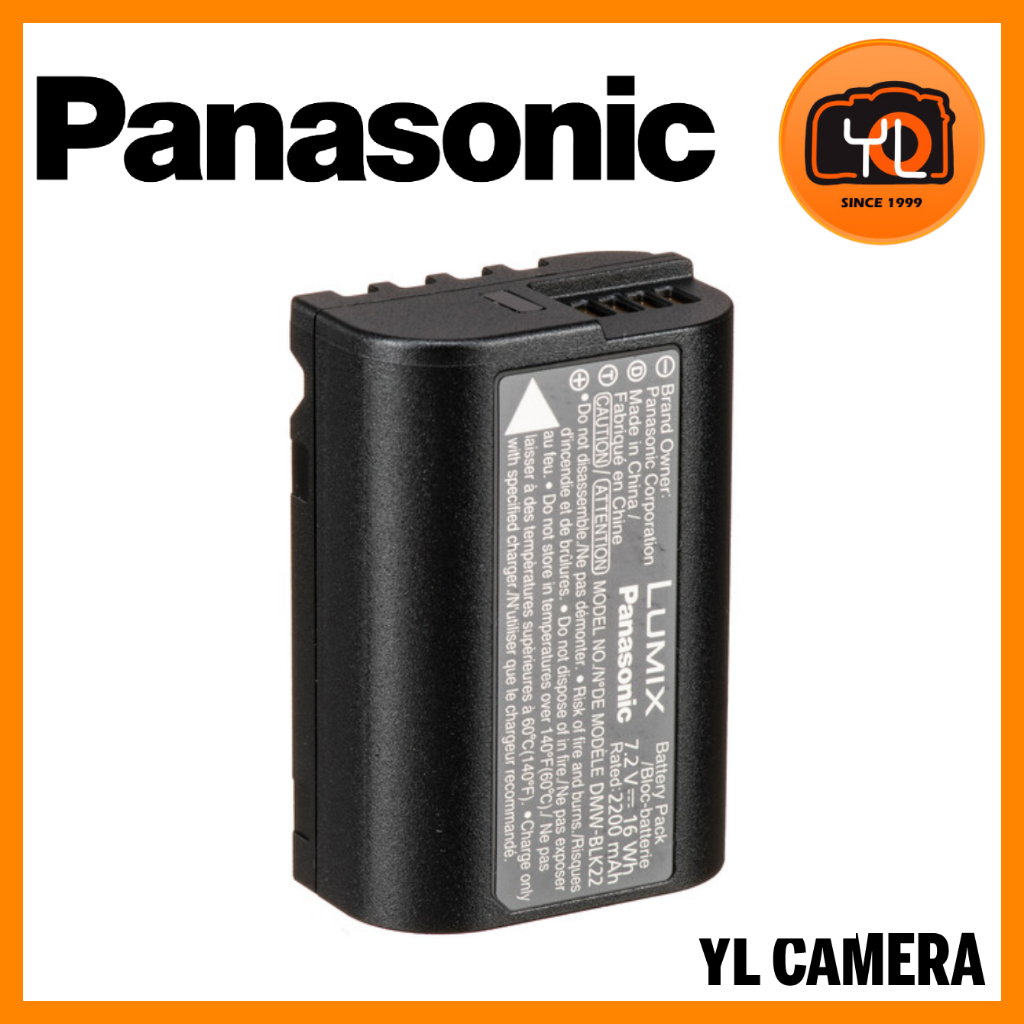 Panasonic DMW-BLK22 Lithium-Ion Battery (7.2V, 2200mAh) | Shopee Malaysia