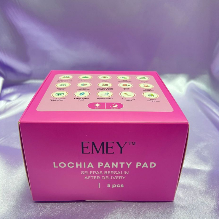 EMEY Maternity Sanitary Panties Pad / After Delivery Care Shopee Malaysia