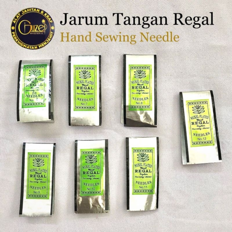 Royal Regal Hand Sewing Needle / Jarum Jahit Tangan Royal Regal Nickel