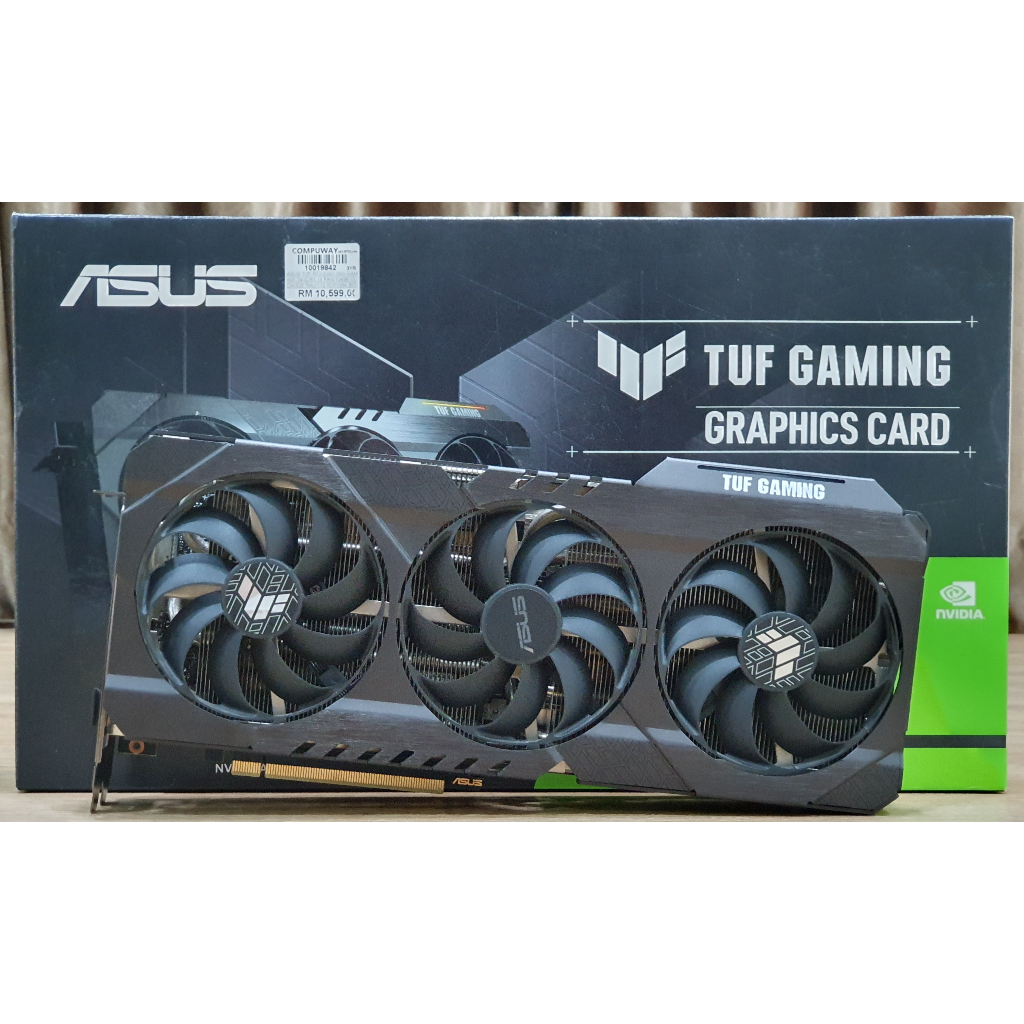 Asus Tuf Garming RTX 3090 24GB NVIDIA Graphic Processing Display Unit ...