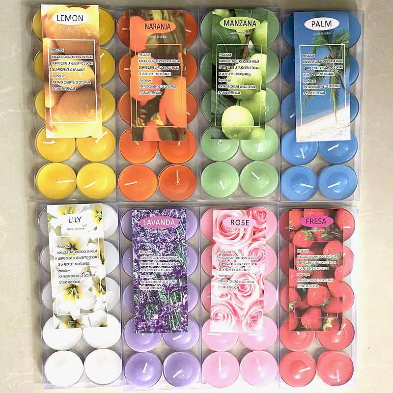 10pcs High Quality Tealight Candle / Tea Light Candle / Small Candle 1 hour+ 蜡烛 浪漫求婚 表白 生日 无烟茶蜡