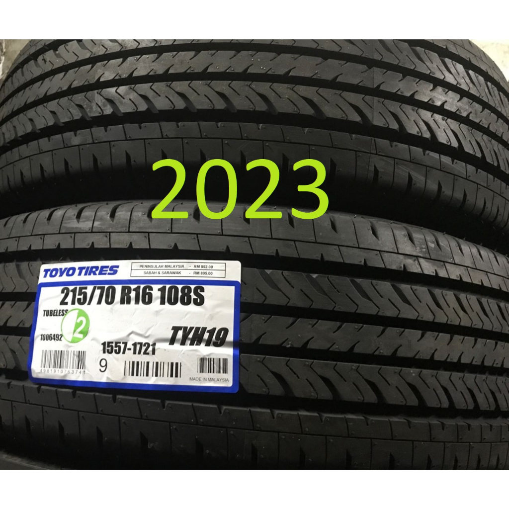 215/70R16 215 70 16 TOYO TYH19 Car Van Tyre Tire Kereta 215/70R16 215 70 16 TOYO TYH19 Car Van Tyre Tire Kereta
