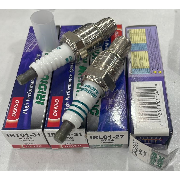 Mazda RX8 Denso Iridium Leading/Trailing Racing Spark Plugs (4 pcs