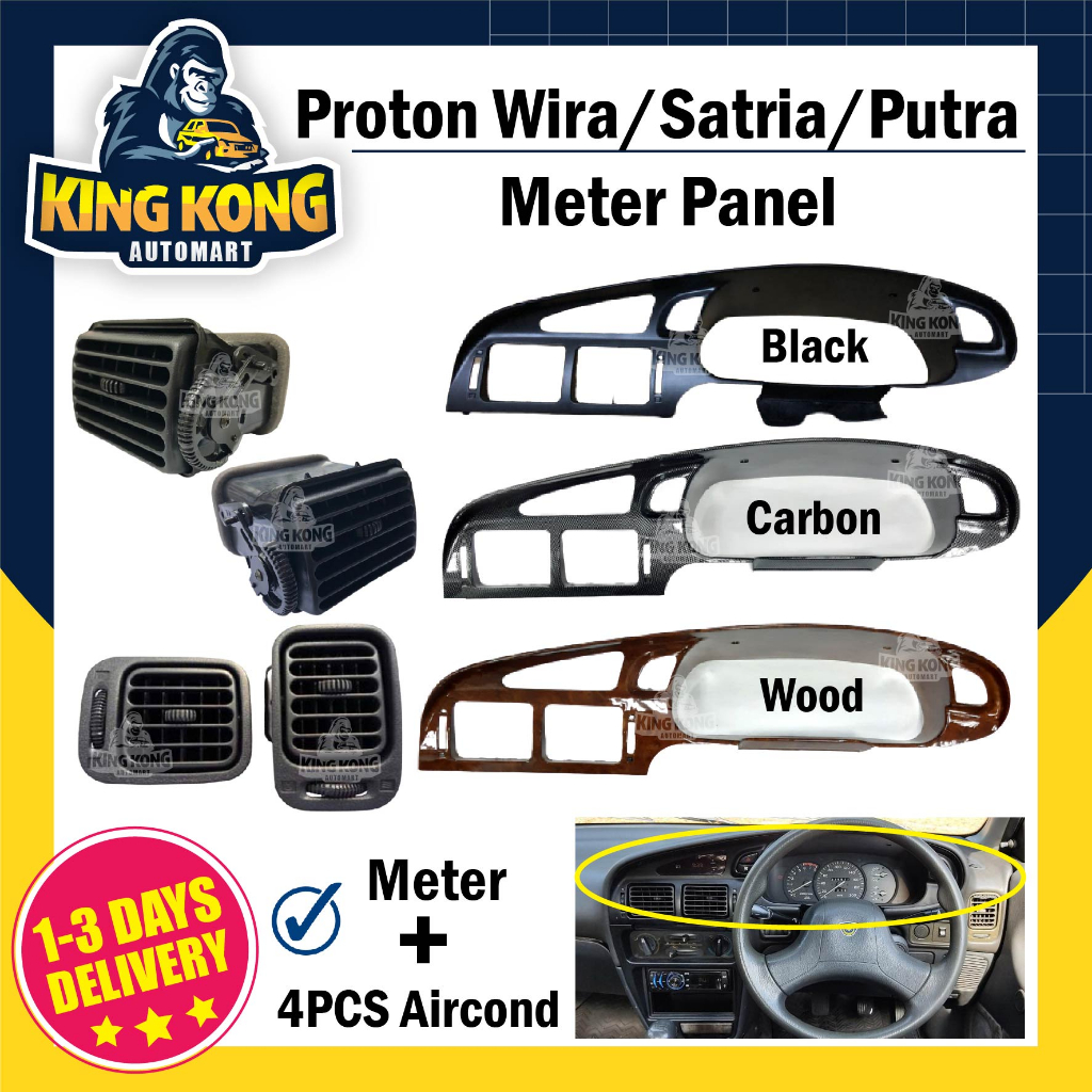 Proton Wira/Satria Dashboard Meter Cluster Meter Panel With Aircond ...