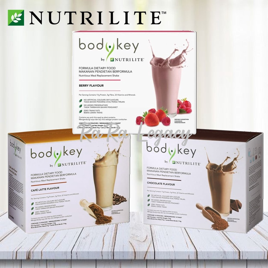 NEW VERSION! Amway Nutrilite BodyKey Meal Replacement (Chocolate ...