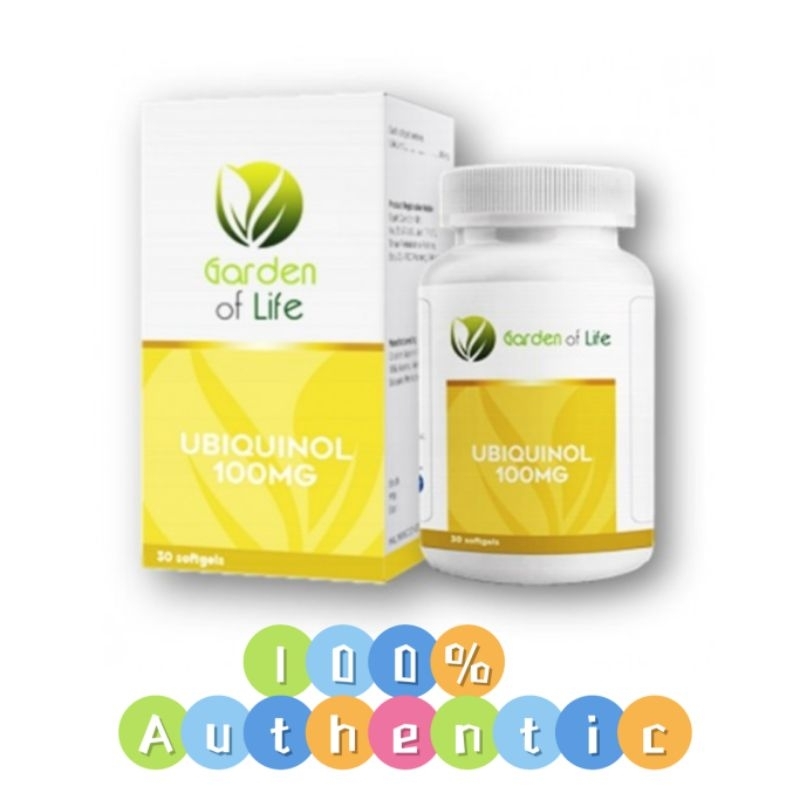 Garden of Life Ubiquinol 100mg 🔥 CoQ10 🔥 Japan Shopee Malaysia