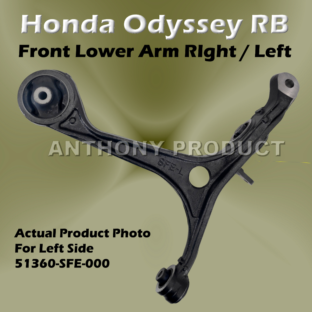 Honda Odyssey 2.4 RB1/RB2/RB3 Front Lower Arm, Suspension Arm | Shopee ...