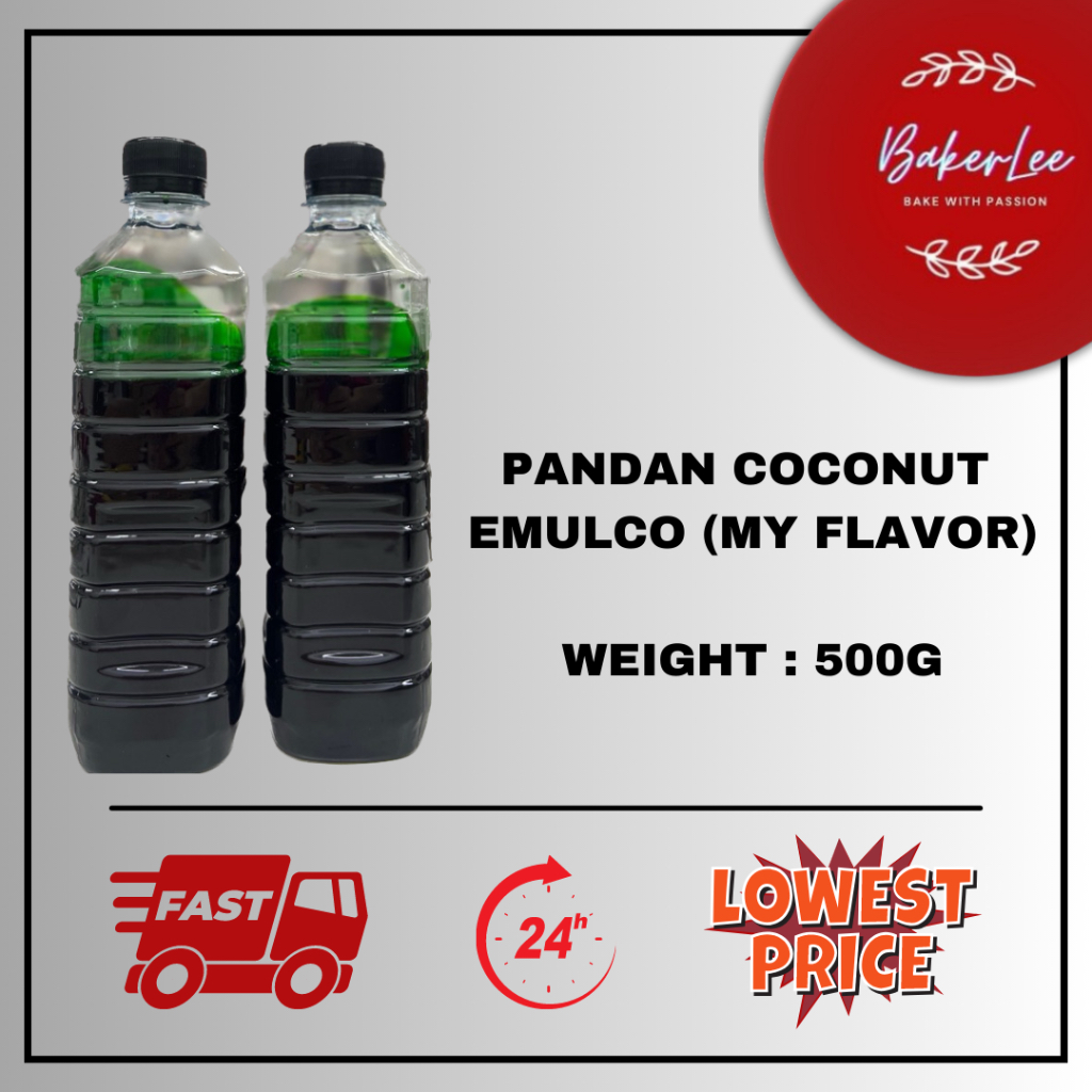 PANDAN COCONUT EMULCO 500G | MY FLAVOR | PERASA PANDAN KELAPA BERWARNA ...