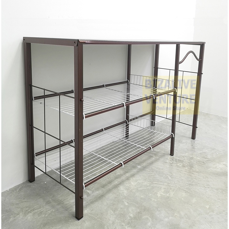 3V Powder Coating Kitchen Stove Rack | Cooking Table | Dish Rack ...