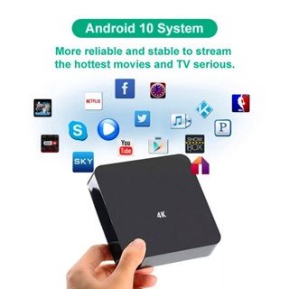 [Ready1000Channel] 4K HD Android TV Box 2.4G Wifi Smart Box Android Media  Player Set-Top Box Android Google