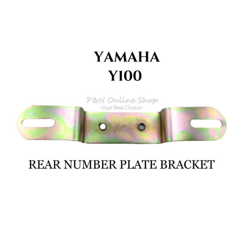 YAMAHA Y100 REAR NUMBER PLATE BRACKET Shopee Malaysia