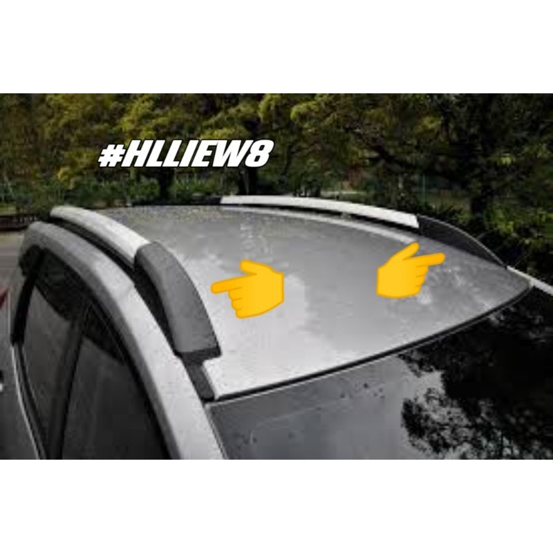 Roof rail brv clearance