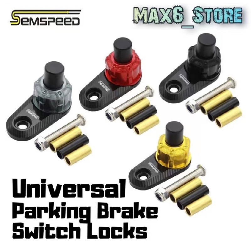 Semspeed Parking Brake Switch Locks CNC Safe & Secure Park for ADV160 ...