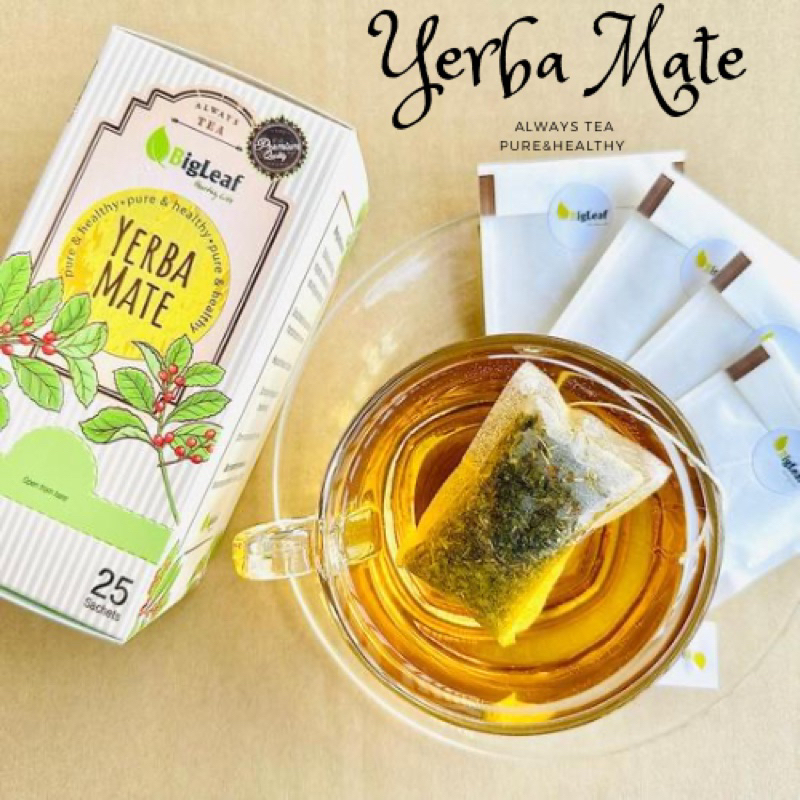 Yerba Mate Green tea teh hijau 马黛茶 绿茶25Sachets [Ready Stock] | Shopee ...