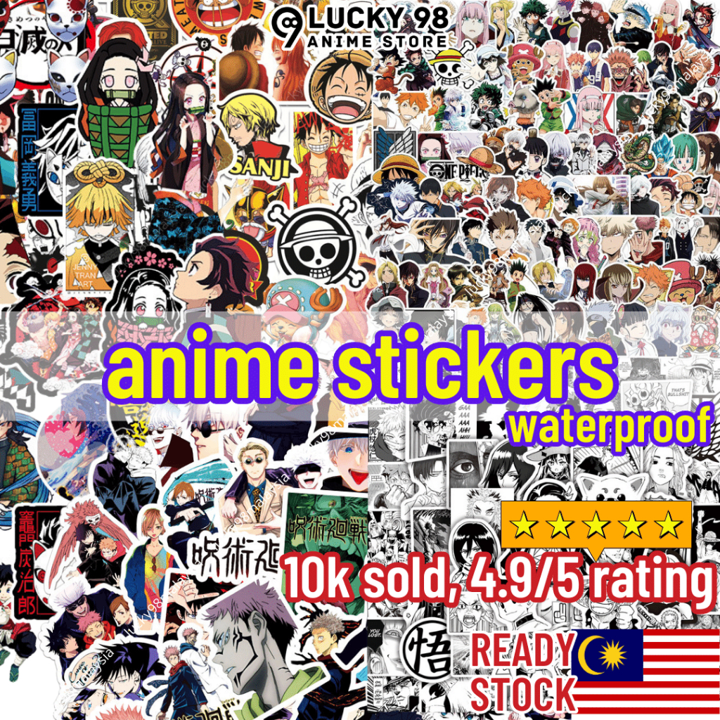 50pcs Mix Anime Sticker Demon Slayer Haikyuu Stickers Poster Graffiti  Decals Laptop Phone Luggage Car Decor For Kids - Poster Stickers -  AliExpress