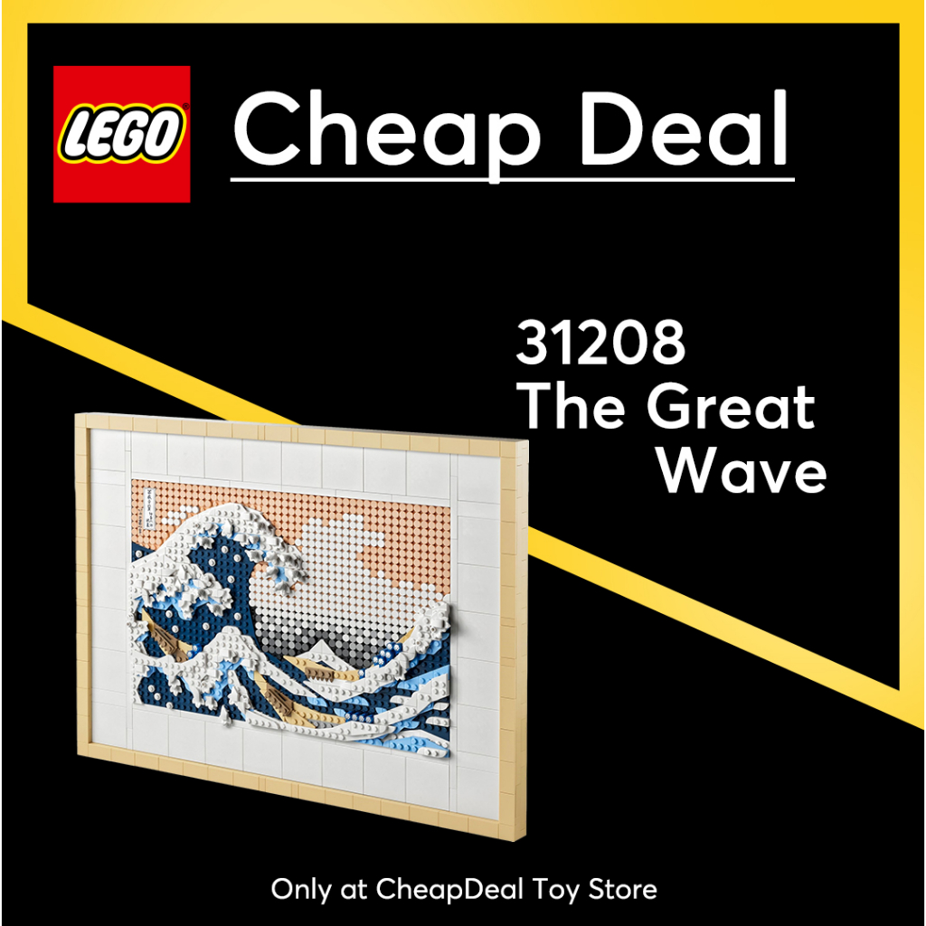 [Ready Stock] - LEGO 31208 Hokusai - The Great Wave (1810 Pieces ...